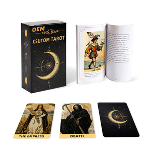 Cartes de tarot personnalisées avec guide et boîte, finitions de surface personnalisées, <span class=keywords><strong>jeu</strong></span> de cartes de tarot - Product Image 3