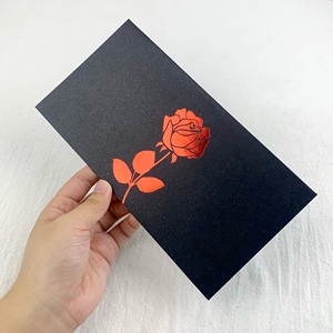 Enveloppes nacrées noires élégantes pour les invitations formelles <span class=keywords><strong>et</strong></span> les messages spéciaux - Product Image 4