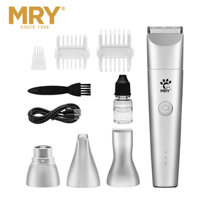 Mris कुत्ते की क्लिपर्स कैट शशिंग मशीन किट कॉर्लेस छोटे पालतू पालतू बालों को पंजे के आसपास कुत्ते के बालों को ट्रिम करने के लिए कम शोर - Product Image 5