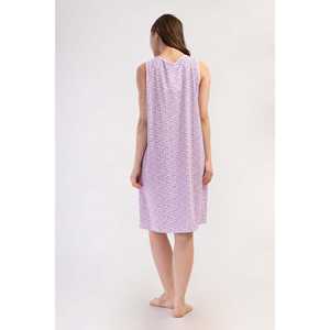 Camisón Ihan para Mujer Talla Grande, Ropa de Dormir Informal Tejida, Color Morado - Product Image 5