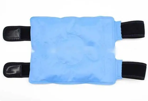 Enveloppe d'attelle de genou en <span class=keywords><strong>gel</strong></span> chaud et froid Sac de glace réutilisable pour le soulagement de la douleur au genou pour les blessures aux jambes - Product Image 2