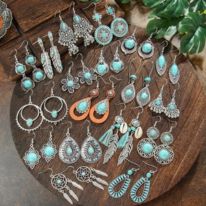 مجوهرات للنساء الأقراط شرابة للنساء نمط حار بيان الأزياء قطرة الماء الزنك السبابة بالجملة الأقراط الرخيصة - Product Image 2