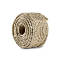 Cordon en jute tressé 100% naturel, recyclable, 1-50 mm, en sisal, pour emballage, décoration DIY, couleur personnalisée KT-09 Bangladesh