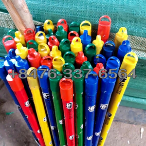 Factory Price Eucalypytus Wood <b>Mop</b> Brush 120cm Length Broom Wooden Handle Eco-Friendly Waterproof Flagged Bristle Portable - Product Image 4