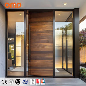 Style Américain Résidentiel Haut de Gamme Personnalisé <span class=keywords><strong>Entrée</strong></span> Principale <span class=keywords><strong>Porte</strong></span> en Bois Moderne en Bois Massif Extérieur Vila <span class=keywords><strong>Porte</strong></span> <span class=keywords><strong>d</strong></span>'<span class=keywords><strong>Entrée</strong></span> pour Maisons - Product Image 2