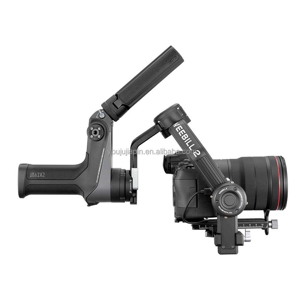 ZHIYUN-estabilizador de cardán Weebill 2 para cámara DSLR, estabilizador de mano de 3 ejes con pantalla para Canon VS DJI