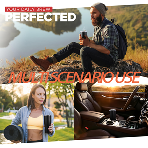 <span class=keywords><strong>Taza</strong></span> de café <span class=keywords><strong>autocalentable</strong></span> con control de temperatura personalizado, <span class=keywords><strong>taza</strong></span> de calefacción portátil para viajes con batería incorporada - Product Image 6