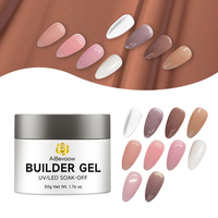 AiBevoow Professional Nail Supplies 30g Non Toxic UV LED Builder Hard Gel Extension Gel for Salons OEM/ODM Free Sample