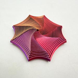 โมเดลใยแมงมุมพลาสติกพิมพ์ 3 มิติ ของเล่นเสริมพัฒนาการเพื่อการสร้างสรรค์ บรรเทาความเครียด สำหรับเด็กอายุ 5 ถึง 14 ปี - Product Image 6