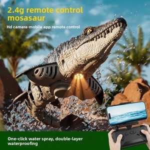 Jouet animal réaliste <span class=keywords><strong>Mosasaur</strong></span> télécommandé de natation de l'eau de pulvérisation Rc - Product Image 5