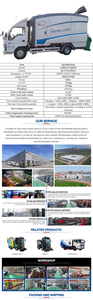 Limpiadora de Carreteras de Alta Presión Diésel Compacta 4x2 <span class=keywords><strong>con</strong></span> Carga Trasera y Limpiador de Contenedores de Acero Inoxidable para Hoteles e Industria - Product Image 6