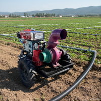 Pompe à eau d'irrigation à moteur diesel haute pression personnalisée avec livraison gratuite, pompe à vide agricole, joint en acier inoxydable