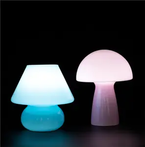 Werbe Bernstein Basis Kegel prismatische Kristallglas Tisch lampen Abdeckung Lampen schirm