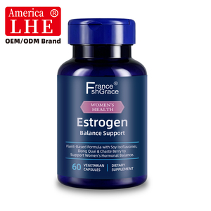 Suplemento Hormonal Shecome al por Mayor, Isoflavonas de Soya y Baya de Chaste para la Salud Femenina, Cápsulas para el Equilibrio Hormonal - Product Image 1