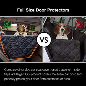 Fundas para Asientos Traseros de Coche para Perros, Tipo Hamaca, con Compartimentos Separados, Accesorios - Product Image 6