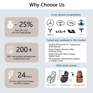 Sièges de voiture chauffants de luxe Dingkong en promotion |   Fabricant OEM sur mesure - Product Image 2
