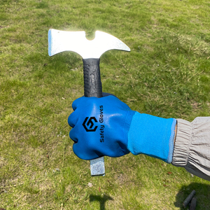 Găng tay mùa đông tùy chỉnh logo CY 13+<span class=keywords><strong>7</strong></span> Gauge, chống lạnh, phủ latex, bảo hộ lao động ngoài trời dành cho nam - Product Image 6