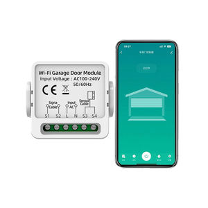 Controlador Inteligente WiFi SIXWGH para Puerta de Garaje, Compatible con Tuya, Google Home, <span class=keywords><strong>Alexa</strong></span>, Control por Voz, Control Remoto Smart Life para Hoteles - Product Image 1