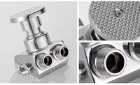 Robinet à pédale en laiton pour eau froide, usage hospitalier et commercial, pour laboratoire, monotrou