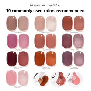 Colle à ongles tout-en-un OEM, cinq en un, couleur pleine, colle à ongles sans primer, colle à ongles œ<span class=keywords><strong>il</strong></span> de chat facile à appliquer - Product Image 5