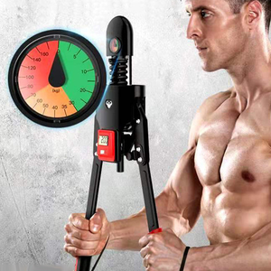 Entrenador de <span class=keywords><strong>fuerza</strong></span> de brazo hidráulico ajustable para el hogar, ejercitador de brazo con resorte para entrenamiento de músculos pectorales, equipo de entrenamiento de <span class=keywords><strong>fuerza</strong></span> para muñeca y brazo - Product Image 1