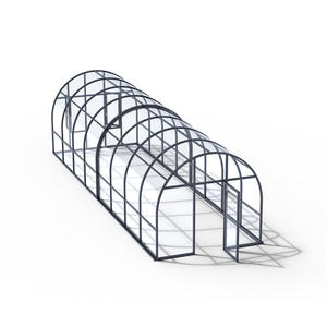 Glamping côtier Demi-dôme Verrière avec <span class=keywords><strong>toit</strong></span> motorisé Lumières LED déployables Ombrage pour les clients de l'hôtel au bord de la mer - Product Image 2