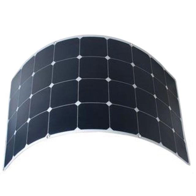 Solar Panel 100w 12v Custom Design Amorphous Silicon Adhesive Flexible Sunpower Solar Panel 100W Bendable Solar Panel 12V