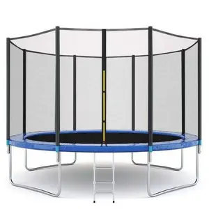 Trampolin Komersial 6 Kaki 8 Kaki 10 Kaki 12 Kaki 14 Kaki 16 Kaki Diskon Trampolin Luar Ruangan Kebugaran Anak-anak