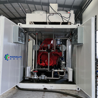 Grupo Electrógeno de Alta Productividad de 500kw 625kva, Trifásico, 4 Hilos, 400V, GNL, GNC, Gas Natural, Turbina de Gas BHKW CHP, Motor CUMMINS