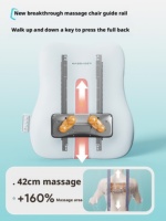 Meilleures ventes 2026 : Coussin de massage vibrant chauffant portable pour le corps, le cou, les hanches, la taille, matelas de massage, siège de voiture