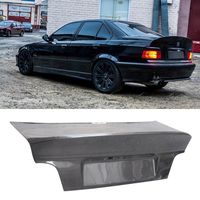 LTW GT High Kick Rear trunk Spoiler wing for BMW E46 Coupe Cabrio + M3 ABS