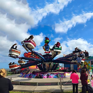 Emocionante Máquina de Pasión Interior para Parques Temáticos y Atracciones de Salto, Entretenimiento para Parques de Diversiones al Aire Libre Hecho de Fibra de Vidrio Duradera - Product Image 6