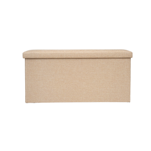 Fabric <b>Storage</b> Ottoman <b>Stool</b> Foldable Box Living Room Furniture B2B Wholesale - Product Image 1