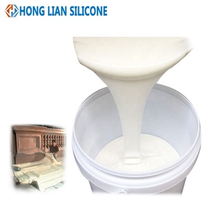 Molde de silicona resistente a altas temperaturas rtv2 caucho líquido 4% catalizador libre hacer molde de yeso elástico - Product Image 4