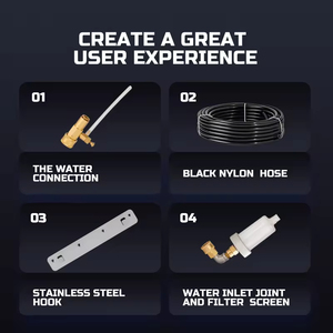 Paichi PC-2801E Chất lượng cao nhà kính Cung cấp sương mù máy nước 860psi/60bar thép phun sương Hệ thống làm mát với hoạt động dễ dàng - Product Image 4