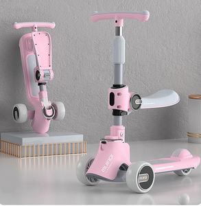 รถสกู๊ตเตอร์สามฟังก์ชันสำหรับเด็กรถของเล่นเด็กรถแกว่งได้สำหรับเด็กทารกรถเลื่อนเขย่าของเล่นม้า - Product Image 5