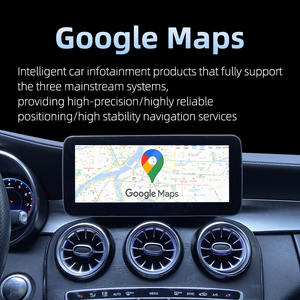 Hệ thống Linux Google Car đa phương tiện GPS navigation Carplay Player cho Mercedes C W205 GLC x253 2015-2019 - Product Image 5