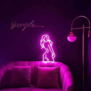 Tube lumineux LED bleu publicitaire personnalisé avec lettres japonaises en PVC, enseigne néon pour mariage, décoration et aménagement paysager - Product Image 3