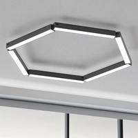 Luminaria Lineal LED de Aluminio SR Lighting SR G2 IP20 para Interiores, Colgante, Empotrada, Ra80, para Centros Comerciales, 3CCT, 3 Años de Garantía