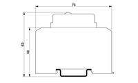 Dispositivo de protección contra sobretensiones de Ethernet industrial para PLC PAC y controladores dedicados modelo 2762265