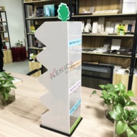 Nouvel affichage acrylique compteur cellule téléphone portable chargeur vitrine support support pour magasin électronique