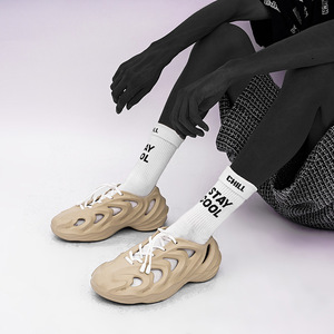 Sandalias transpirables de suela gruesa EVA para hombre, zapatos de playa de verano, diseño de moda antideslizante - Product Image 4