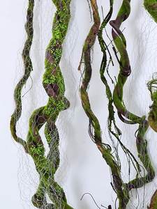 Vignes artificielles en plastique et tissu de soie, 180 cm, résistantes aux UV, durables, décoration murale intérieure/extérieure - Product Image 4