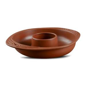 Moule à donuts en silicone antiadhésif platine LFGB de 24 cm de la marque MUYULINS, grand format, pour la cuisson - Product Image 4