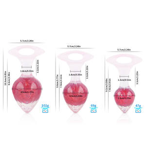 Tapón anal de silicona con diseño de cristal para adultos - Product Image 4