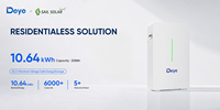 Batterie domestique LiFePO4 10,6 kWh 51,2 V 208 Ah basse tension RW-G10.6 Deye de haute qualité