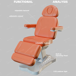 Cama de Masaje Eléctrica Calefactada Portátil para Tratamientos de Belleza Headspa <span class=keywords><strong>Facial</strong></span> Tailandés y Cosmética Profesional de Lujo para Salón de Spa - Product Image 5