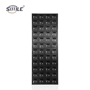 CHNSMILE Rainproof Black Various Stylish Design Stainless Steel Metal Mail Box Outdoor Password Locking Secure Smart Mailbox