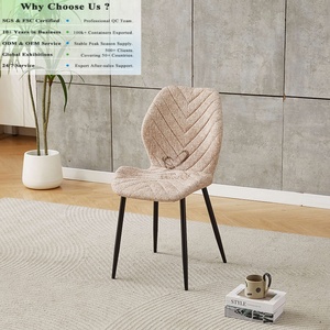 Chaise de <span class=keywords><strong>salle</strong></span> à <span class=keywords><strong>manger</strong></span> OKAY, style nordique, pour café, villa, ensemble de <span class=keywords><strong>salle</strong></span> à <span class=keywords><strong>manger</strong></span>, moderne, minimaliste, durable, simple, décontractée, en tissu textile - Product Image 1