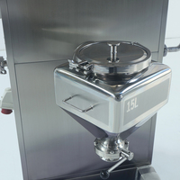 PLC contrôle acier inoxydable laboratoire IBC bac mélangeur trémie mélangeur poudre trémie mélangeur